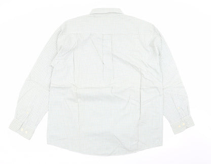 Mens UK Size M BHS Multicoloured  Button-Up Long Sleeve Casual Shirt