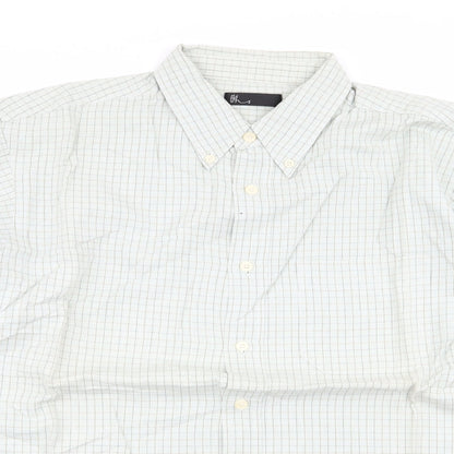 Mens UK Size M BHS Multicoloured  Button-Up Long Sleeve Casual Shirt