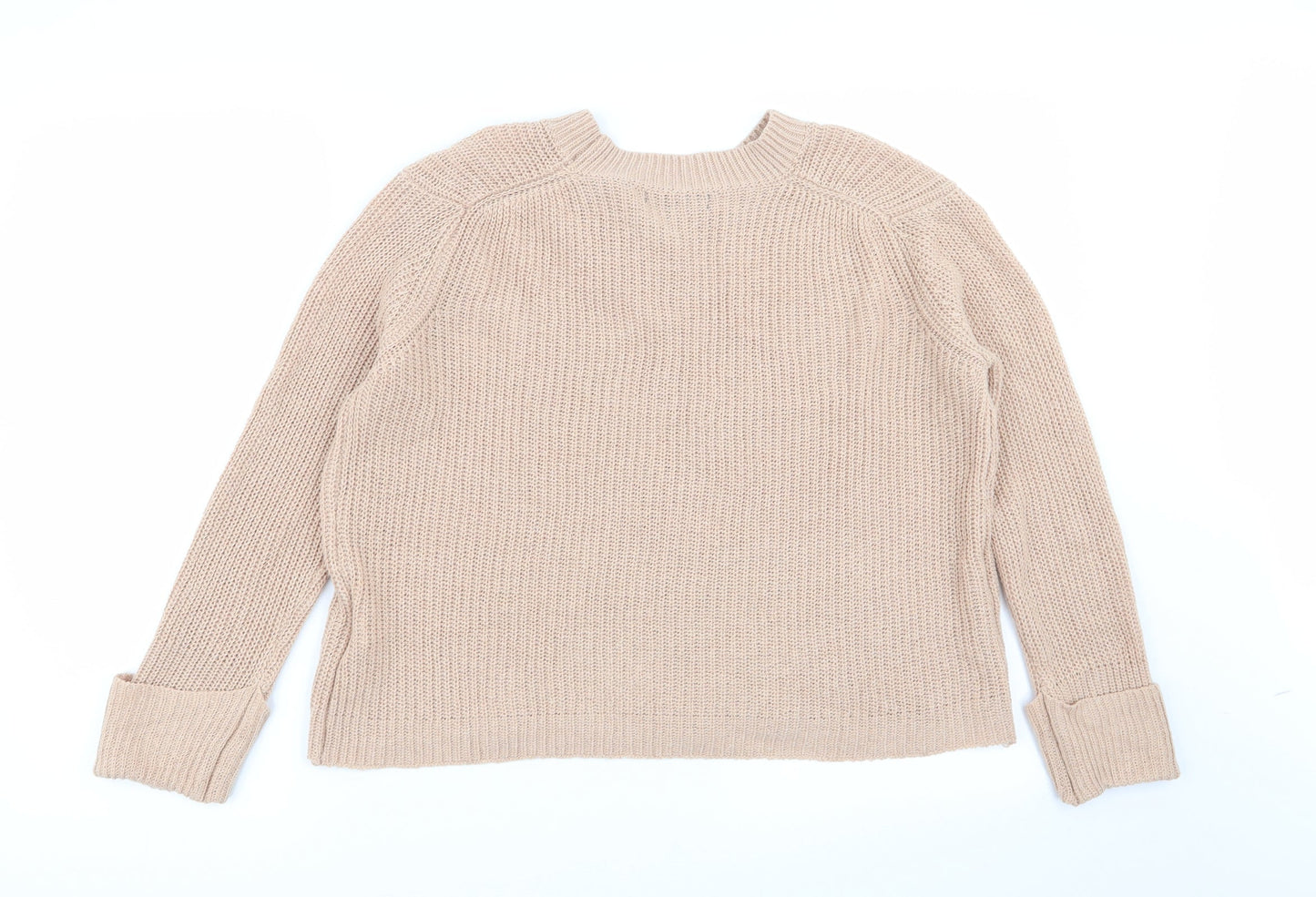 SheIn Womens Beige   Pullover Jumper Size L