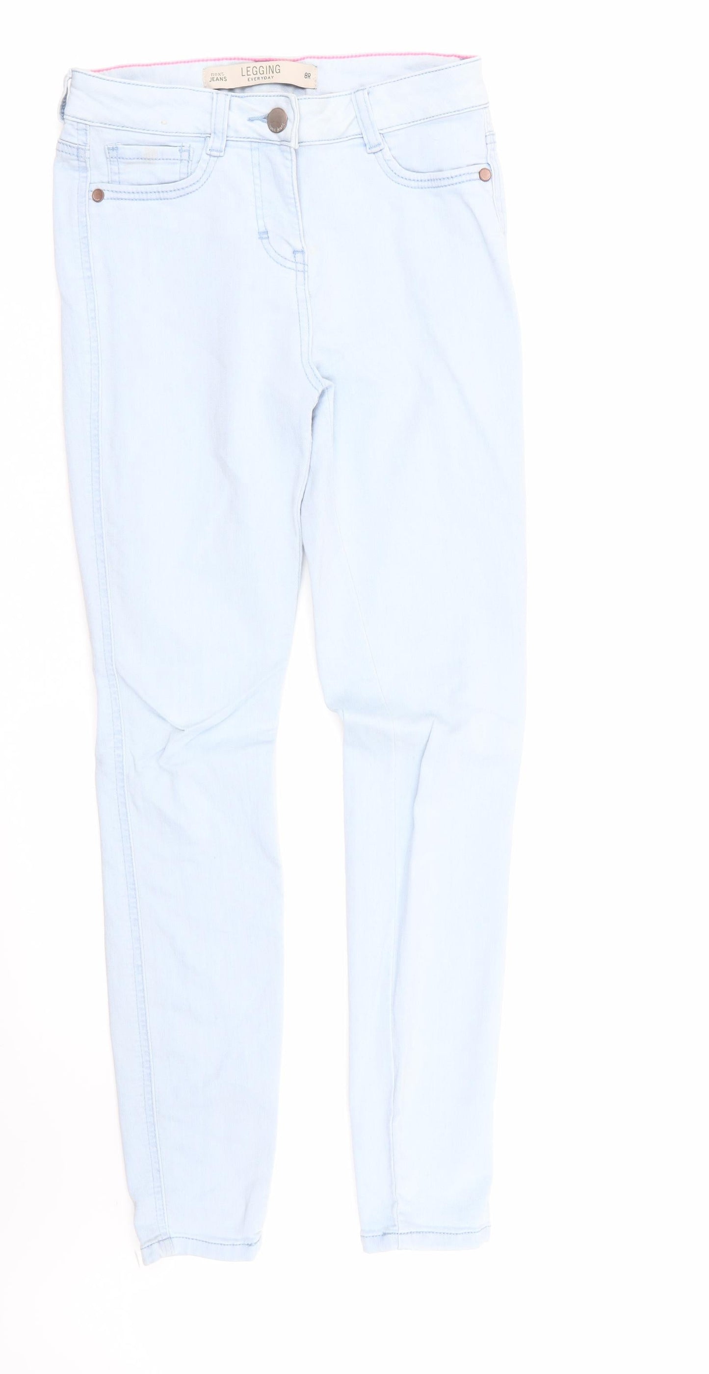 NEXT Womens Blue   Jegging Jeans Size 8 L30 in