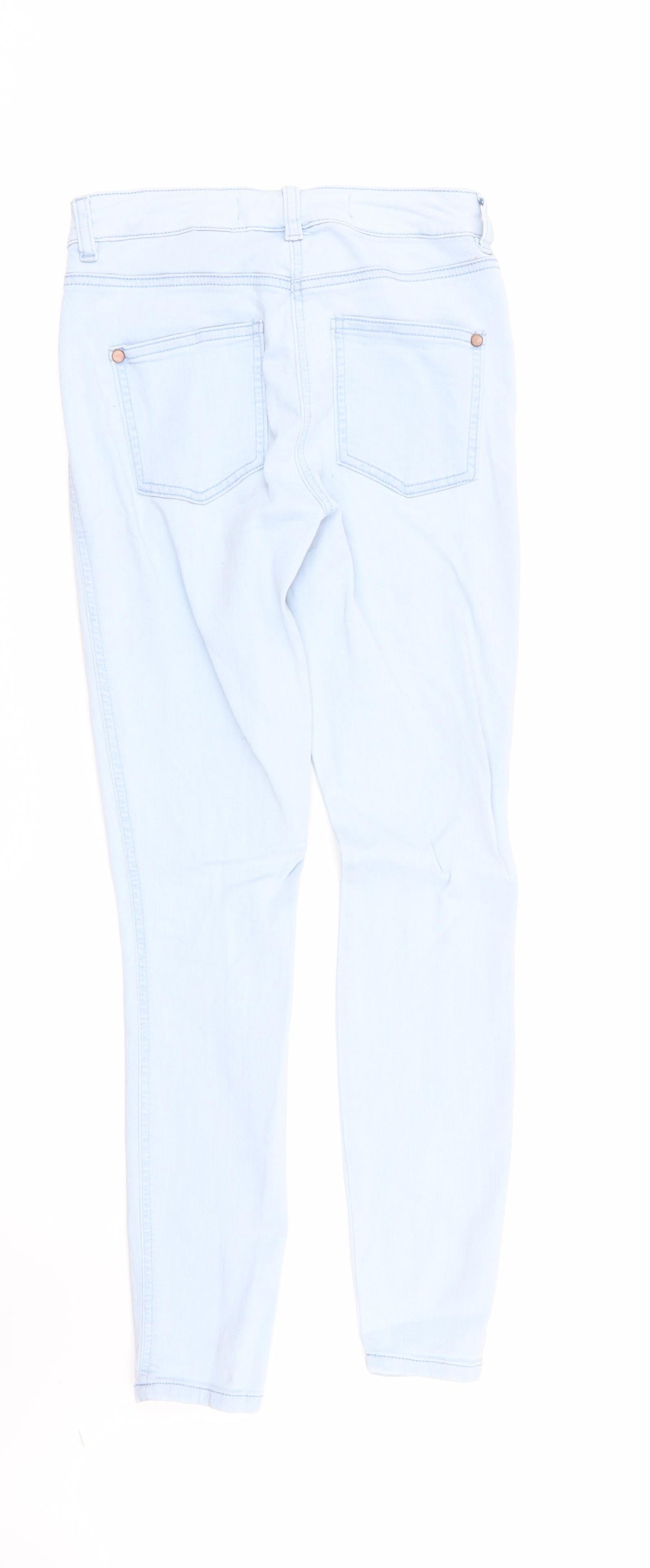 NEXT Womens Blue   Jegging Jeans Size 8 L30 in