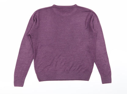 Womens UK Size S isabelle Purple Pullover Jumper