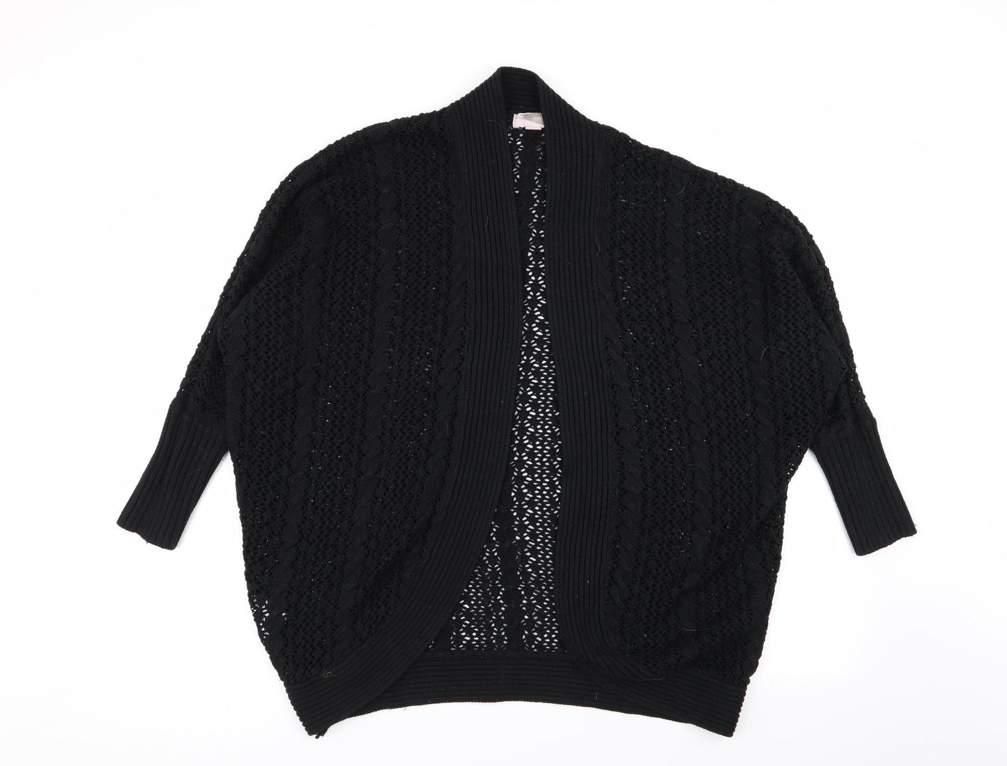 FOREVER 21 Womens Black   Cardigan Jumper Size M