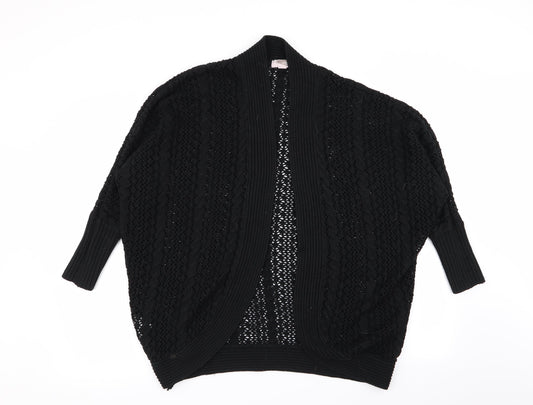 FOREVER 21 Womens Black   Cardigan Jumper Size M