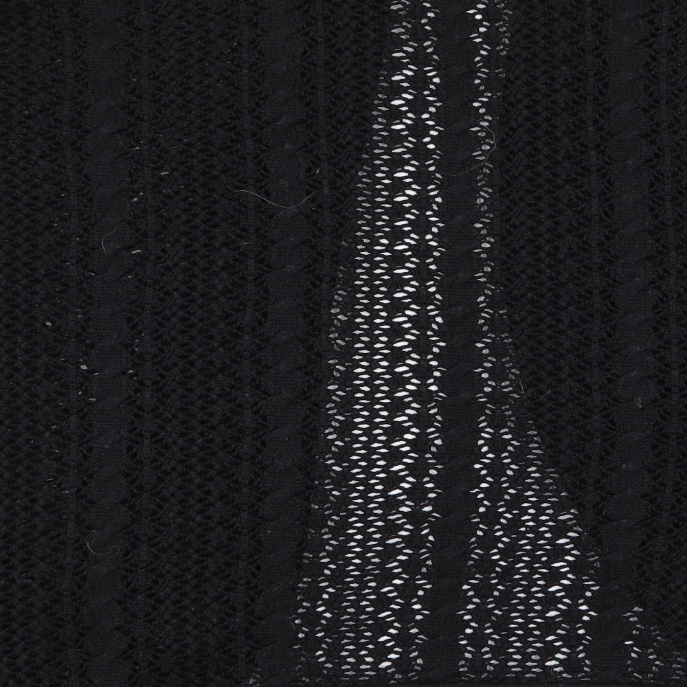 FOREVER 21 Womens Black   Cardigan Jumper Size M