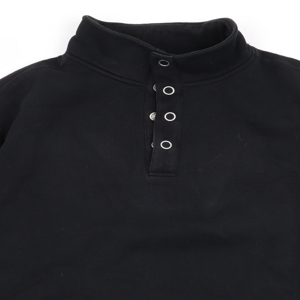 Atlantic Bay Mens Black   Pullover Jumper Size L