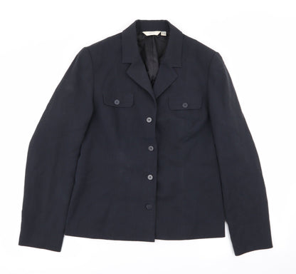 NEXT Womens Blue   Jacket Blazer Size 12