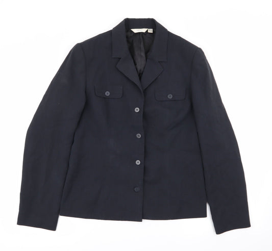 NEXT Womens Blue   Jacket Blazer Size 12