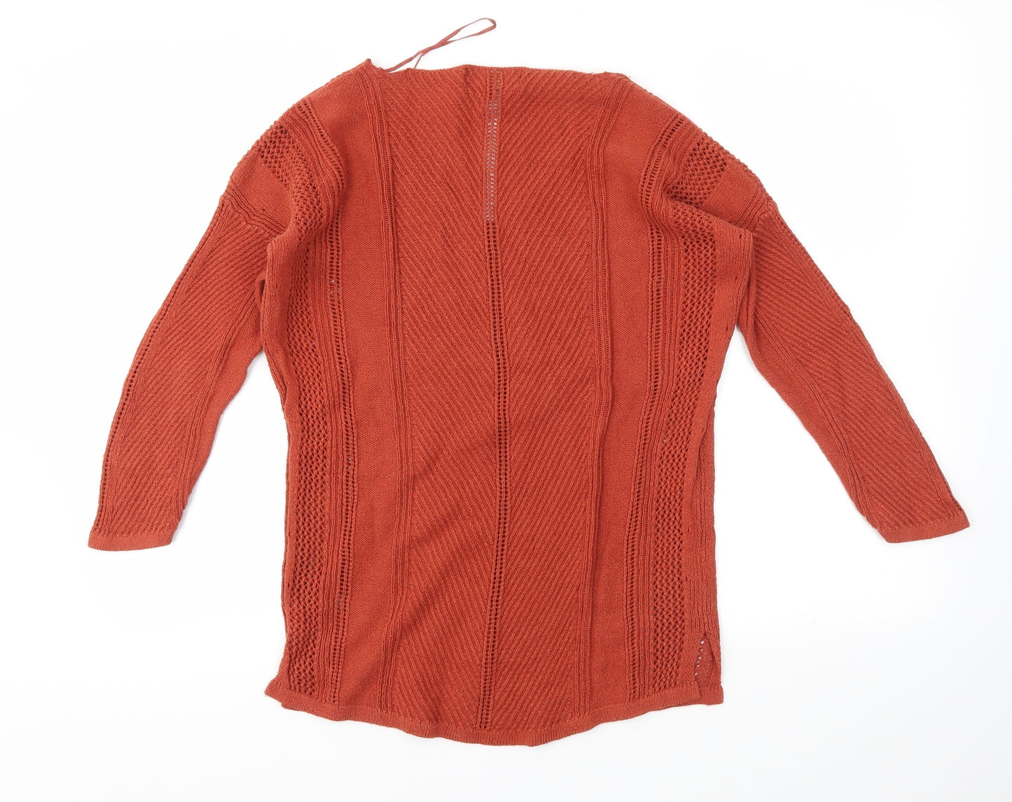 Womens UK Size 8 NEXT Red Basic T-Shirt