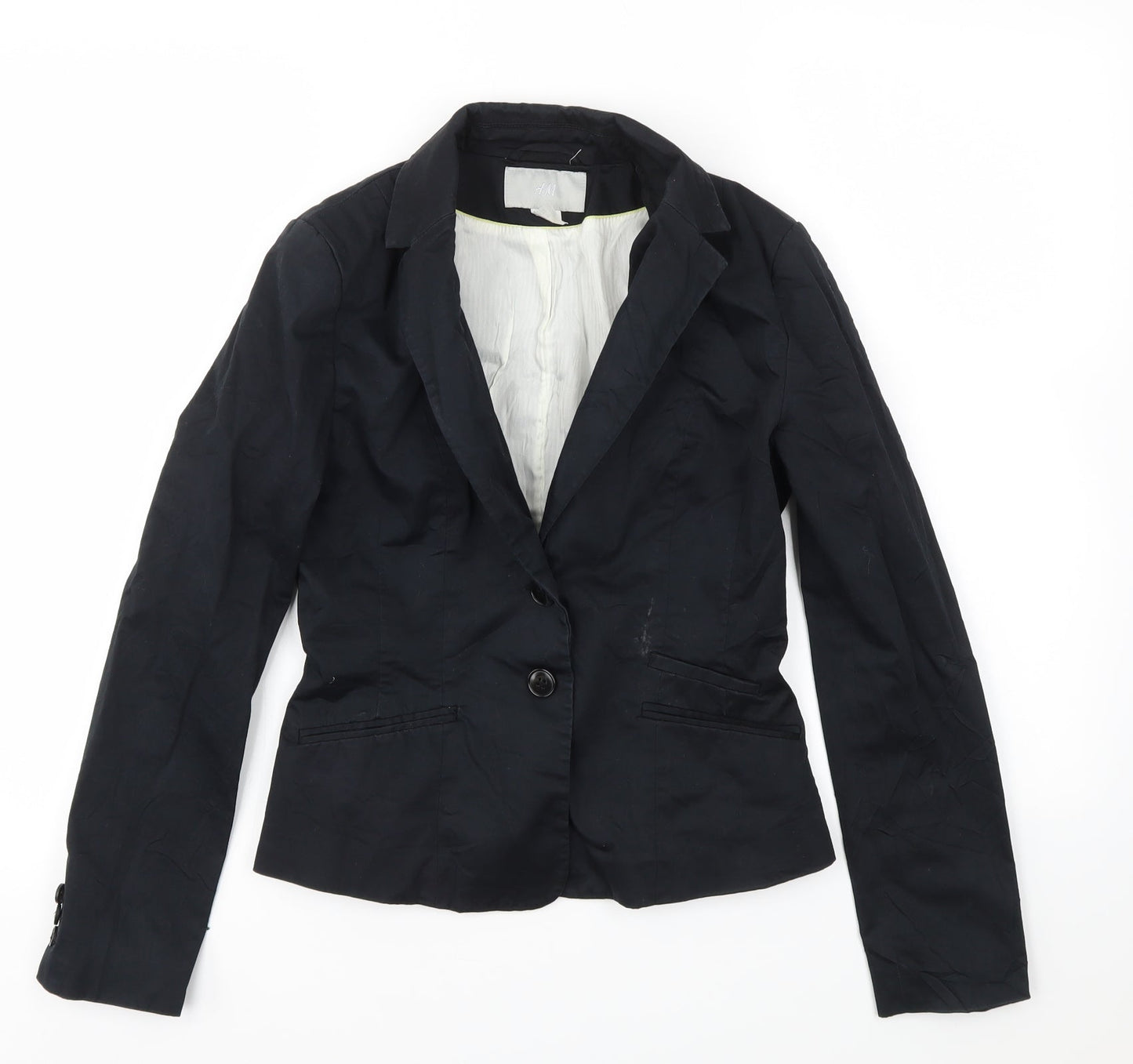 H&M Womens Black   Jacket Blazer Size 6