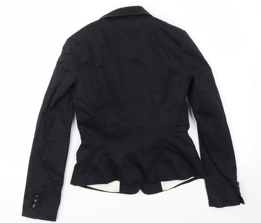 H&M Womens Black   Jacket Blazer Size 6