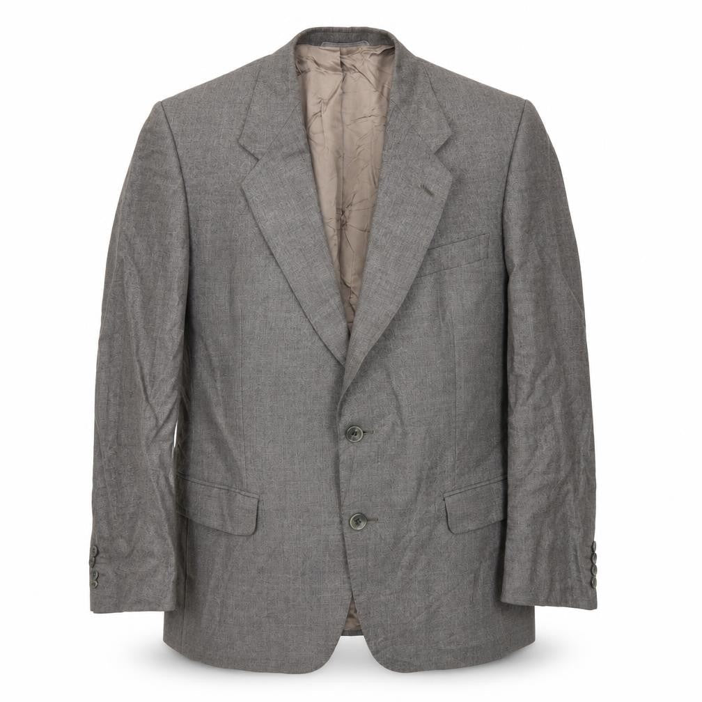 Mens UK Size 38 St Michaels Regular Grey Suit Jacket