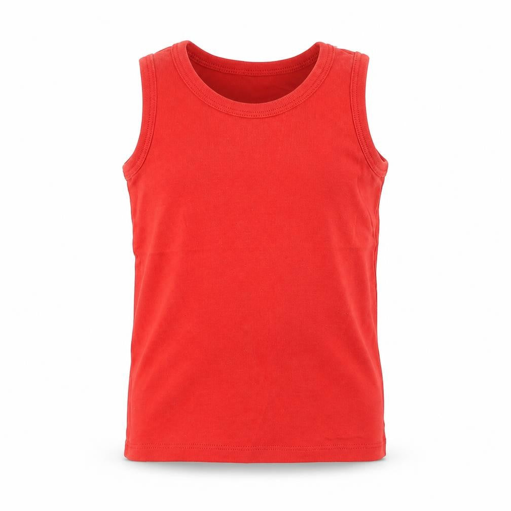 M&S Girls Red   Basic T-Shirt Size 2-3 Years