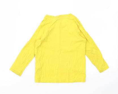 basic needs Boys Yellow   Basic T-Shirt Size 2 Years