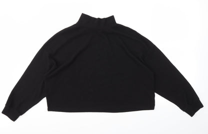 Womens UK Size M New Look Black Pullover Jumper