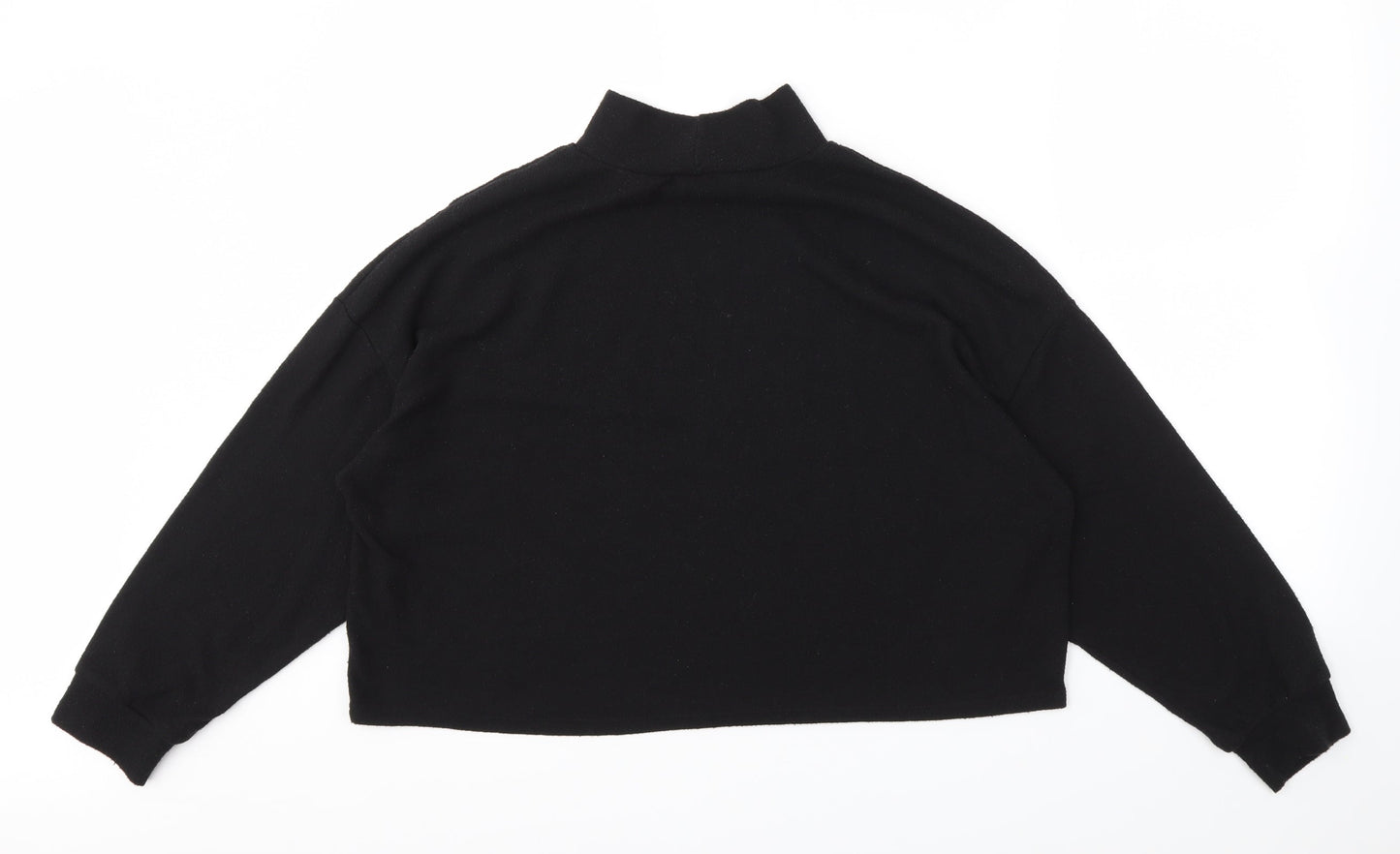 Womens UK Size M New Look Black Pullover Jumper