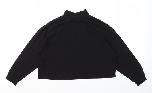 Womens UK Size M New Look Black Pullover Jumper