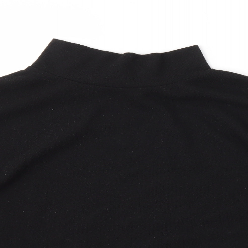 Womens UK Size M New Look Black Pullover Jumper
