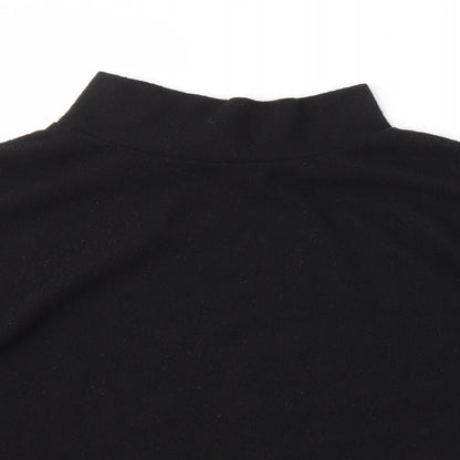 Womens UK Size M New Look Black Pullover Jumper