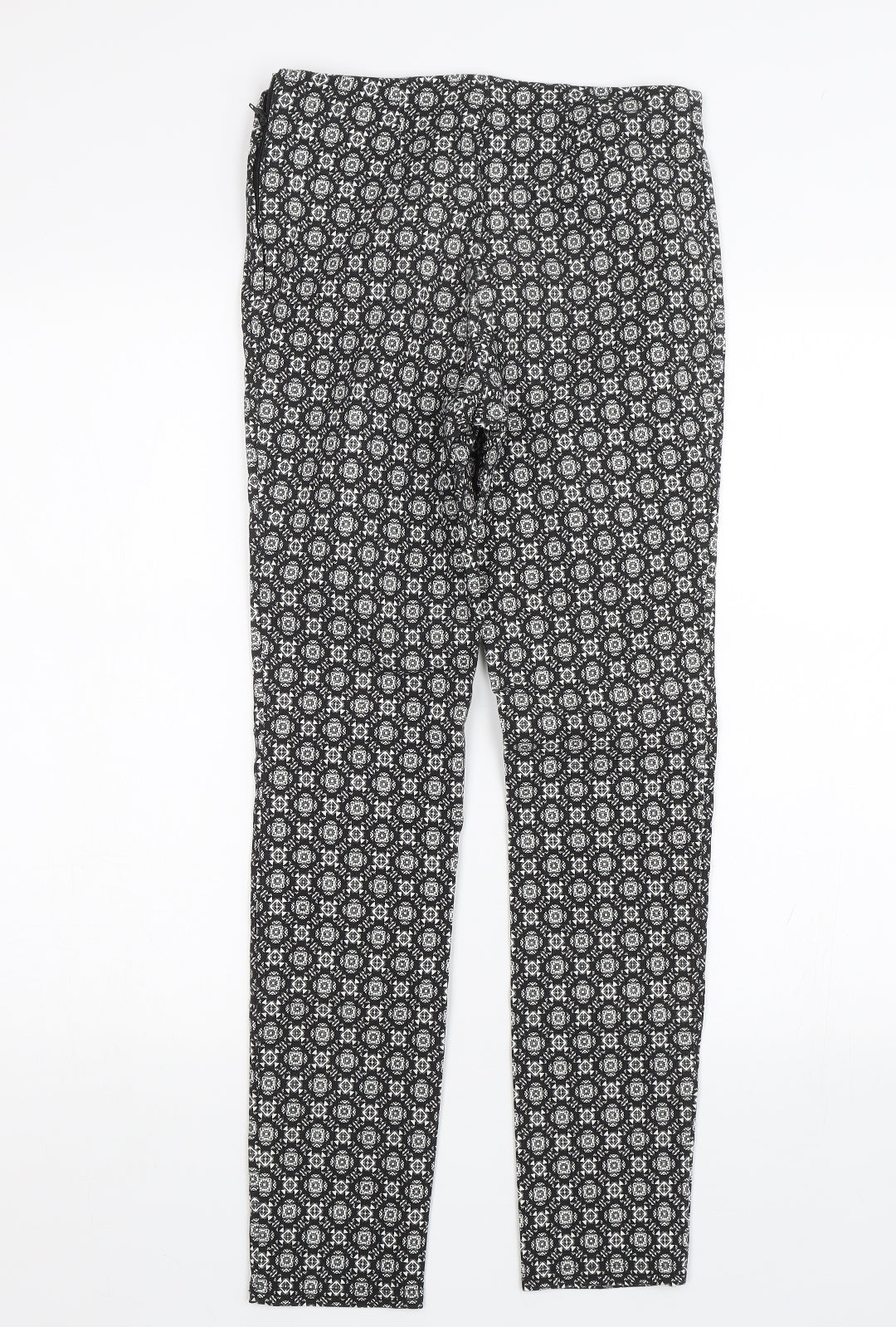 Womens UK Size 8 Atmosphere Regular Fit Capri Black Trousers