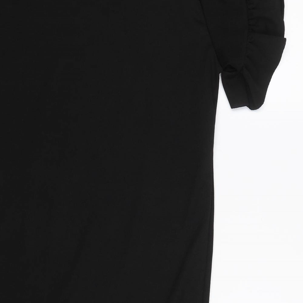 I SAW IT FIRST Womens Black   T-Shirt Dress  Size 8
