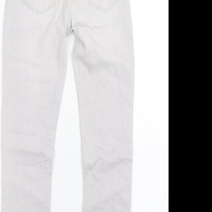 H&M Girls Grey  Denim Jegging Jeans Size 9-10 Years