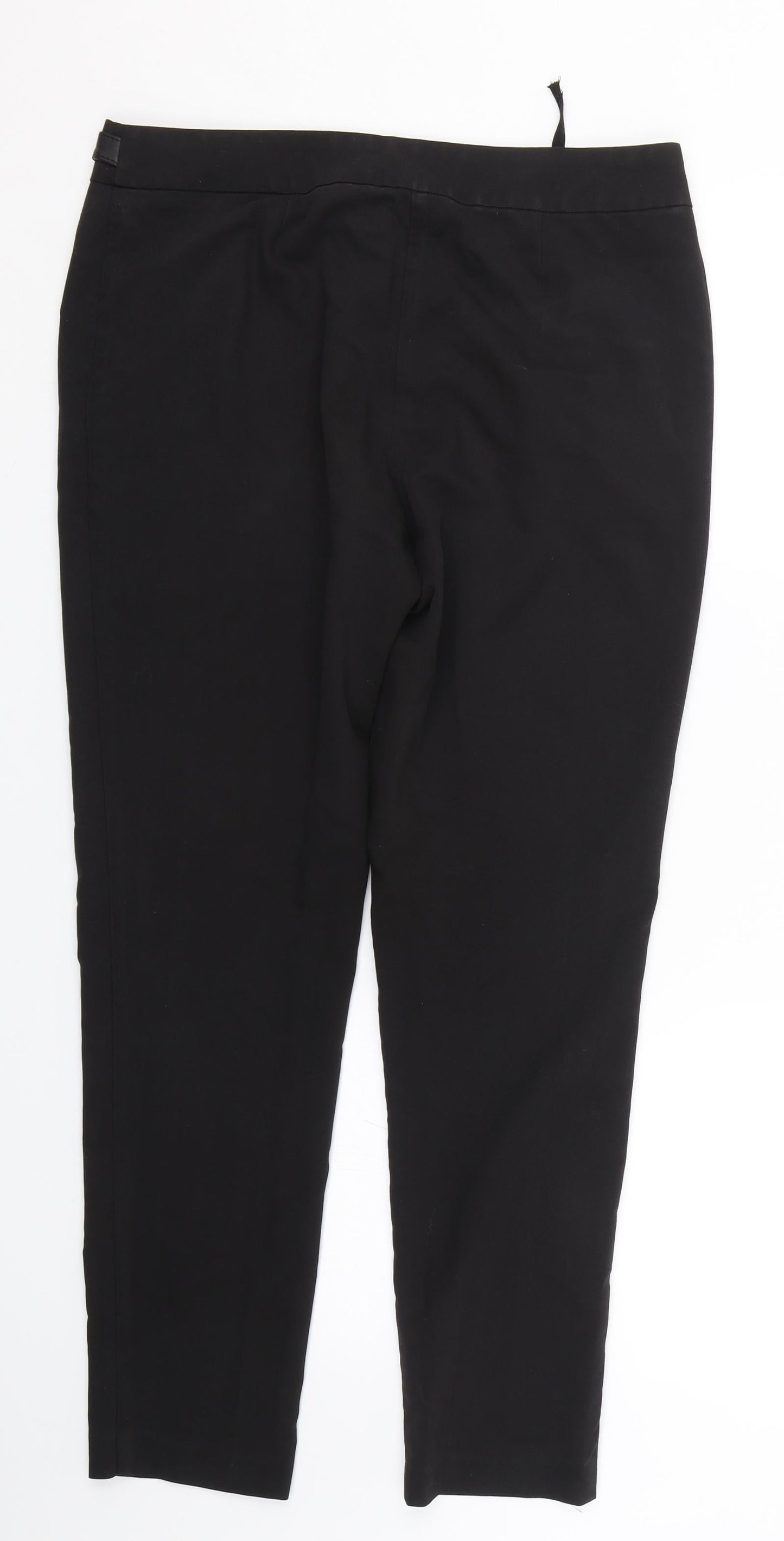 George Womens Black   Trousers  Size 10 L28 in