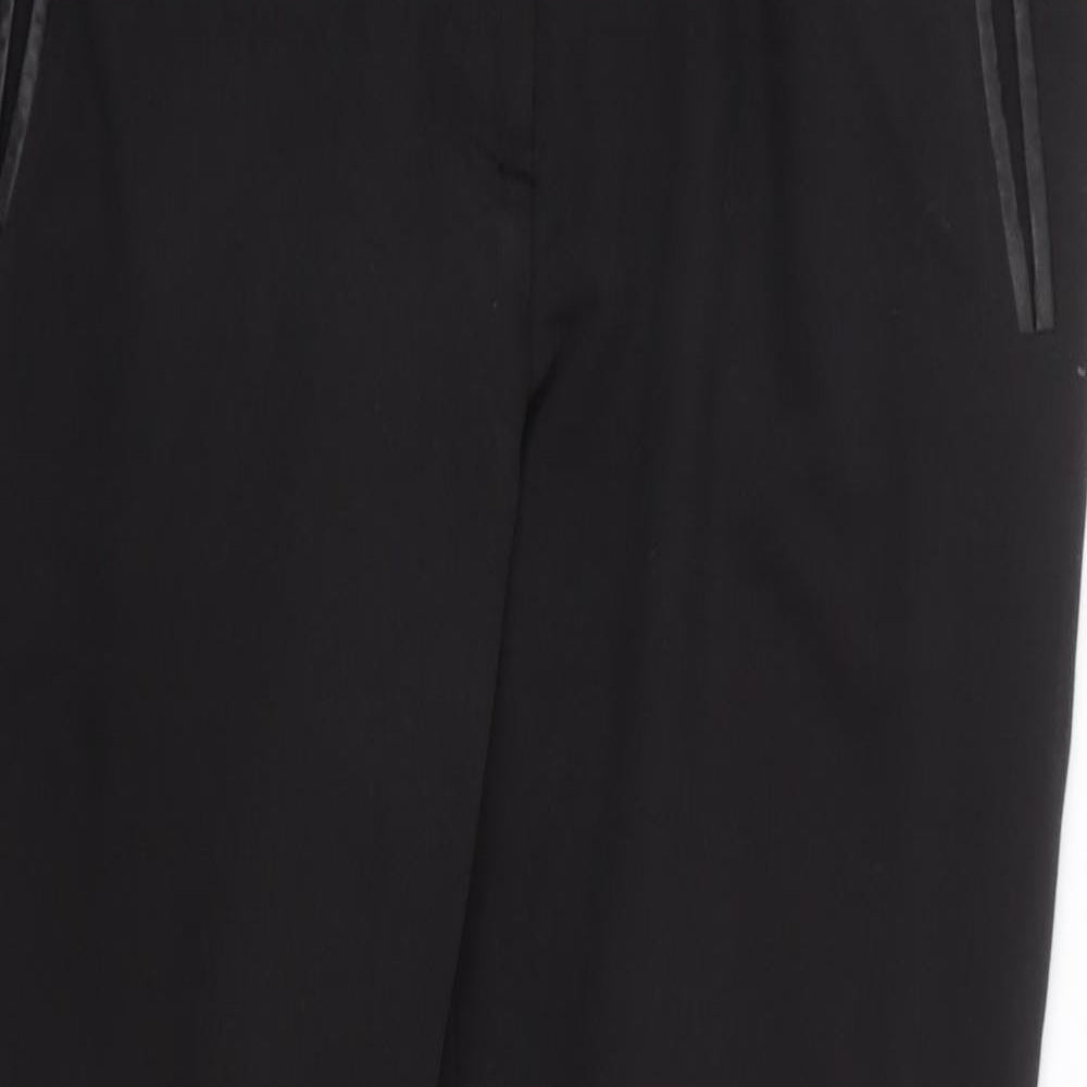 George Womens Black   Trousers  Size 10 L28 in