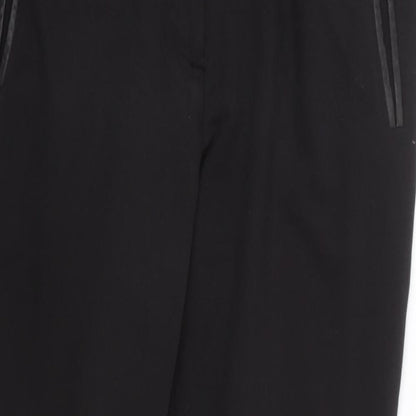 George Womens Black   Trousers  Size 10 L28 in