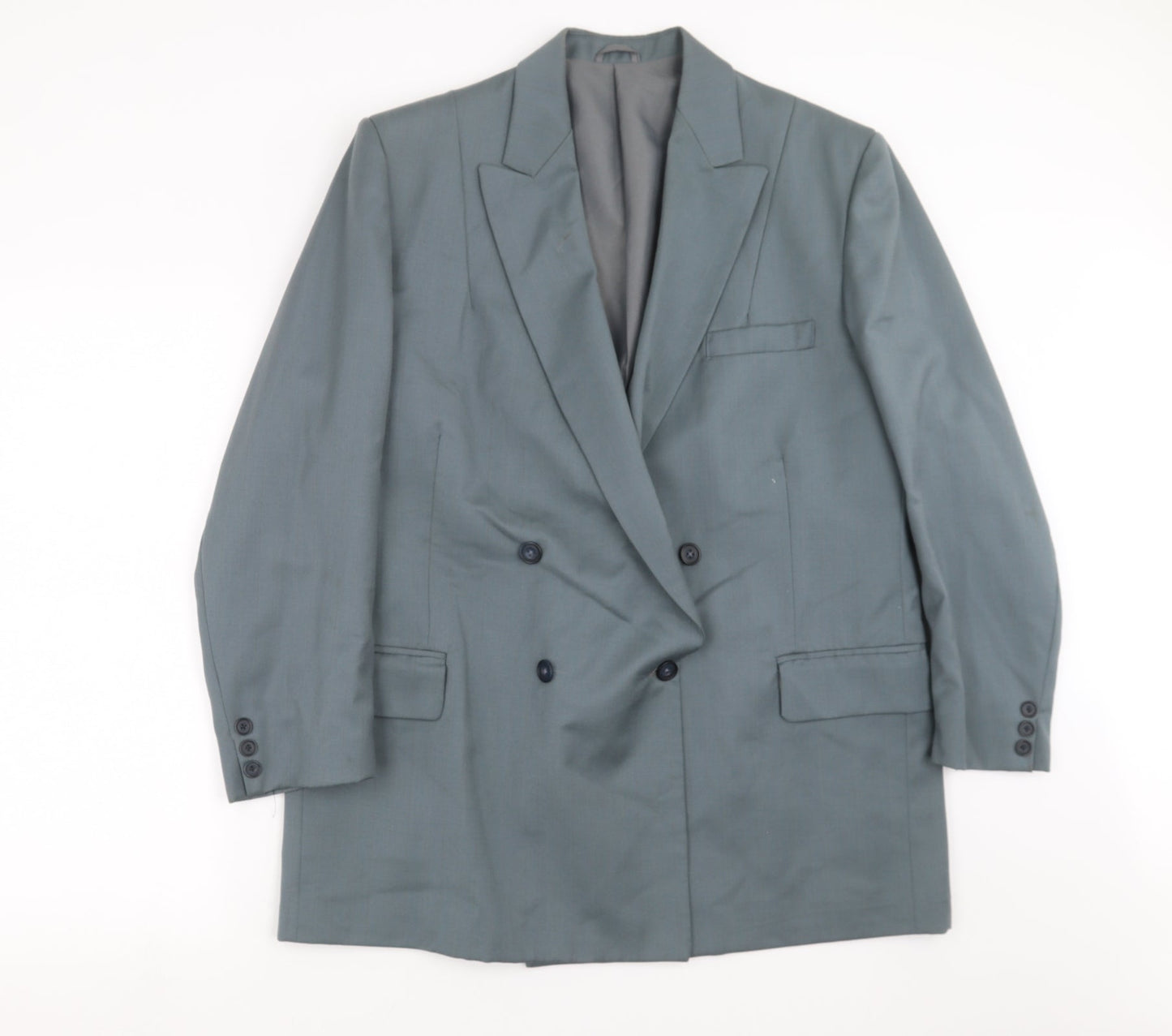 Mens UK Size 42 Preworn Regular Green Suit Jacket