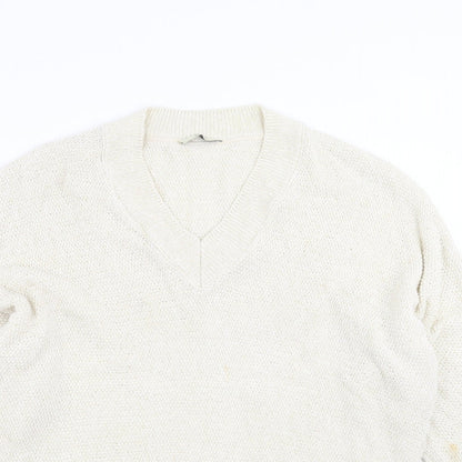 George Womens Beige  Knit Pullover Jumper Size 16