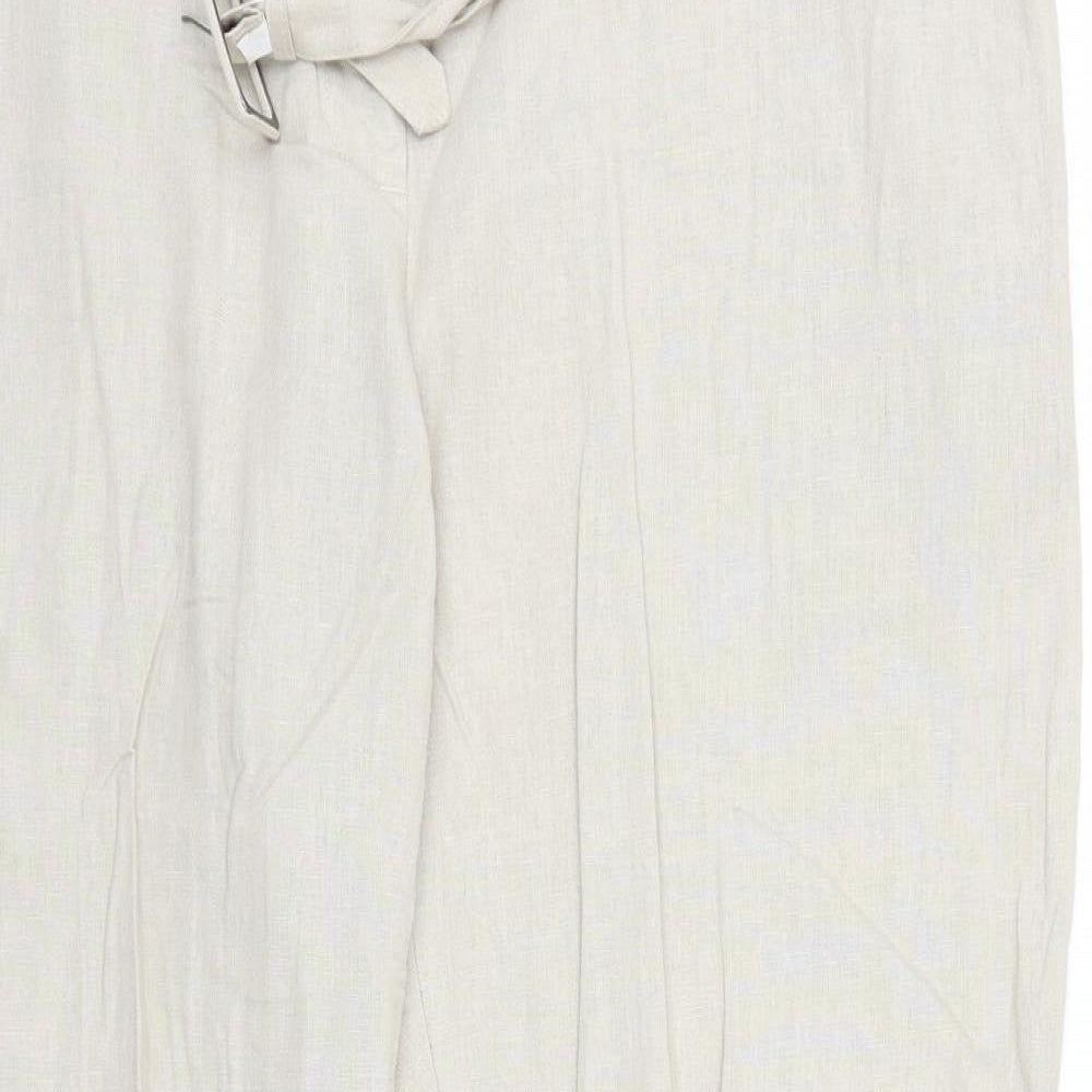 George Womens Beige   Trousers  Size 18 L29 in