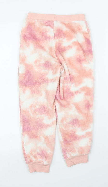 NEXT Girls Pink Camouflage  Capri Pyjama Pants Size 7 Years