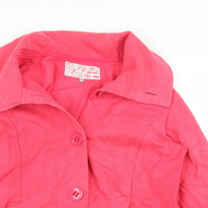 Womens UK Size XL Per Una Pink Overcoat