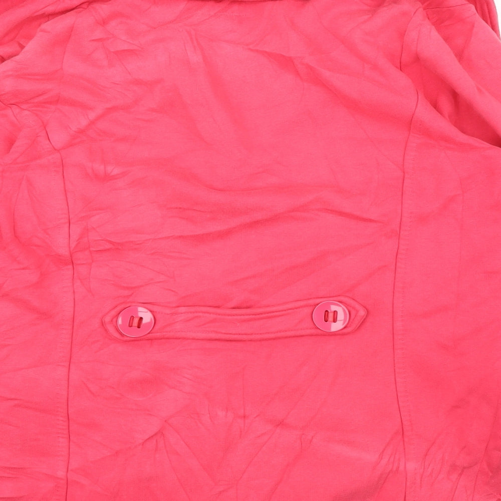 Womens UK Size XL Per Una Pink Overcoat