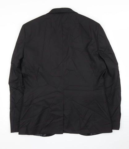 Mens UK Size 42 NEXT Regular Black Suit Jacket