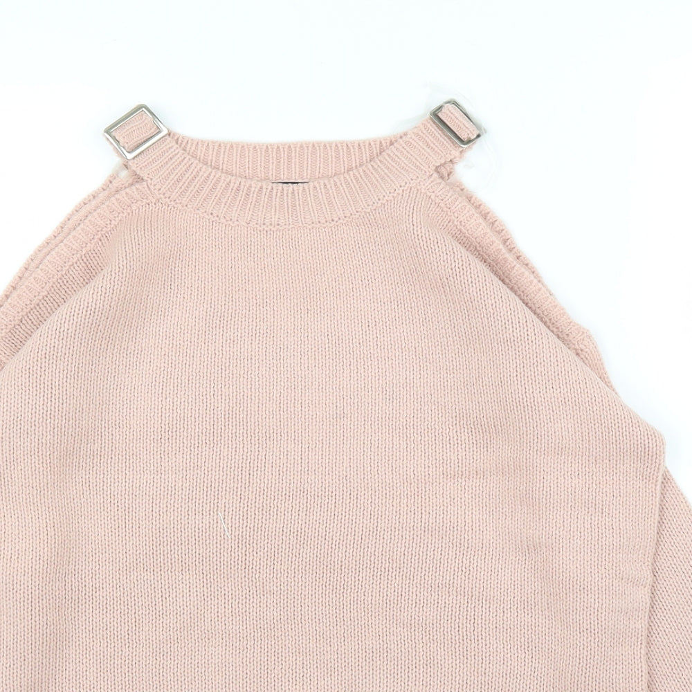 Womens UK Size S Select Pink Pullover Jumper