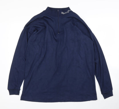 Used Co Mens Blue    T-Shirt Size M
