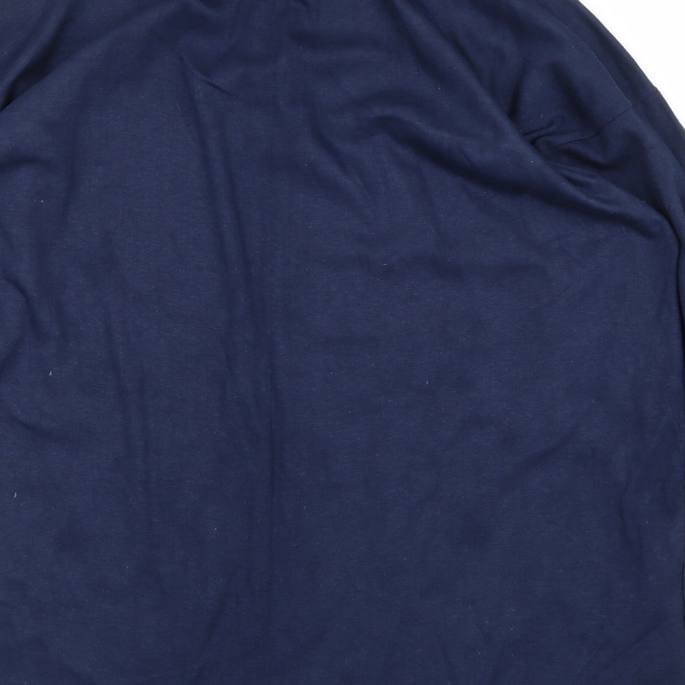Used Co Mens Blue    T-Shirt Size M