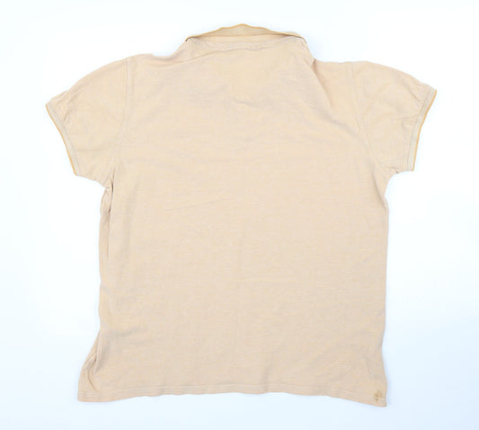 Preworn Mens Orange    Polo Size L