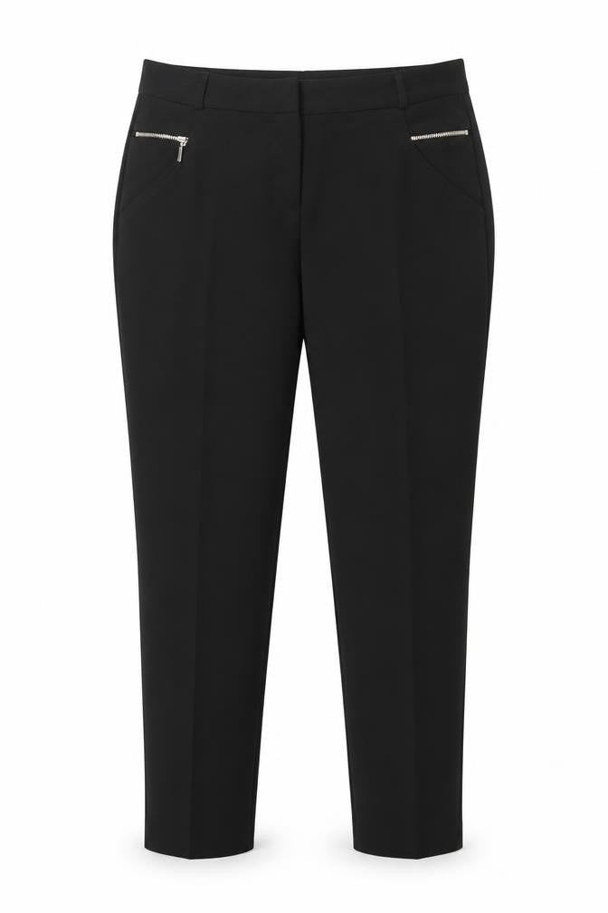Womens UK Size 10 Select Regular Fit  Black Trousers