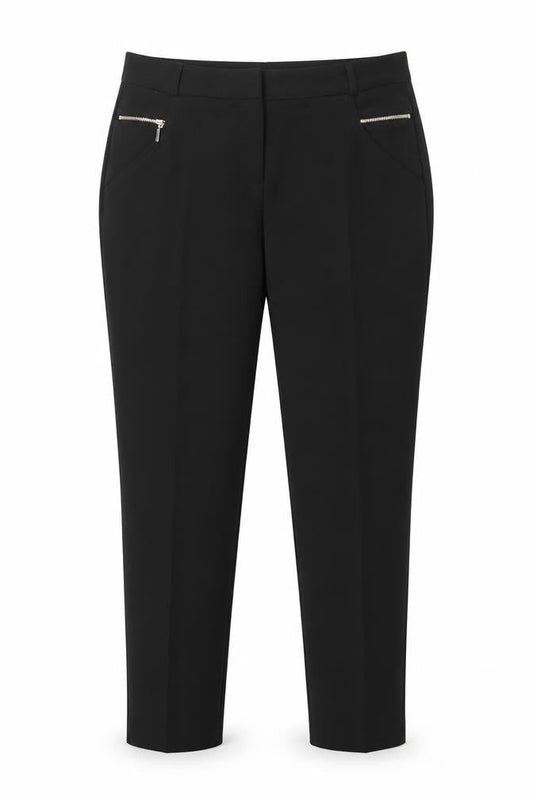 Womens UK Size 10 Select Regular Fit  Black Trousers