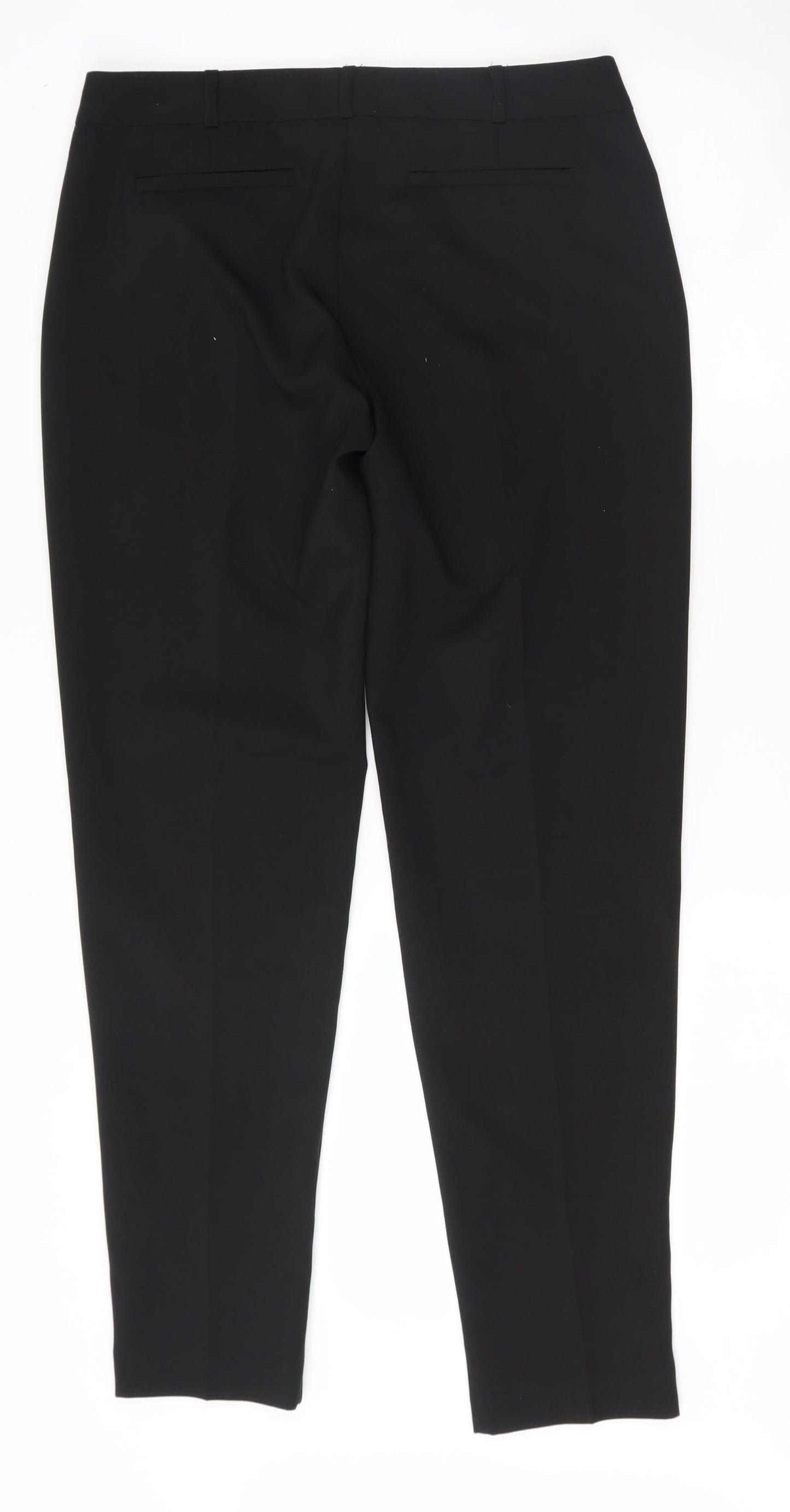 Womens UK Size 10 Select Regular Fit  Black Trousers