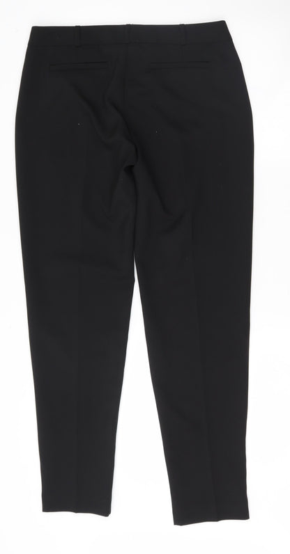 Womens UK Size 10 Select Regular Fit  Black Trousers