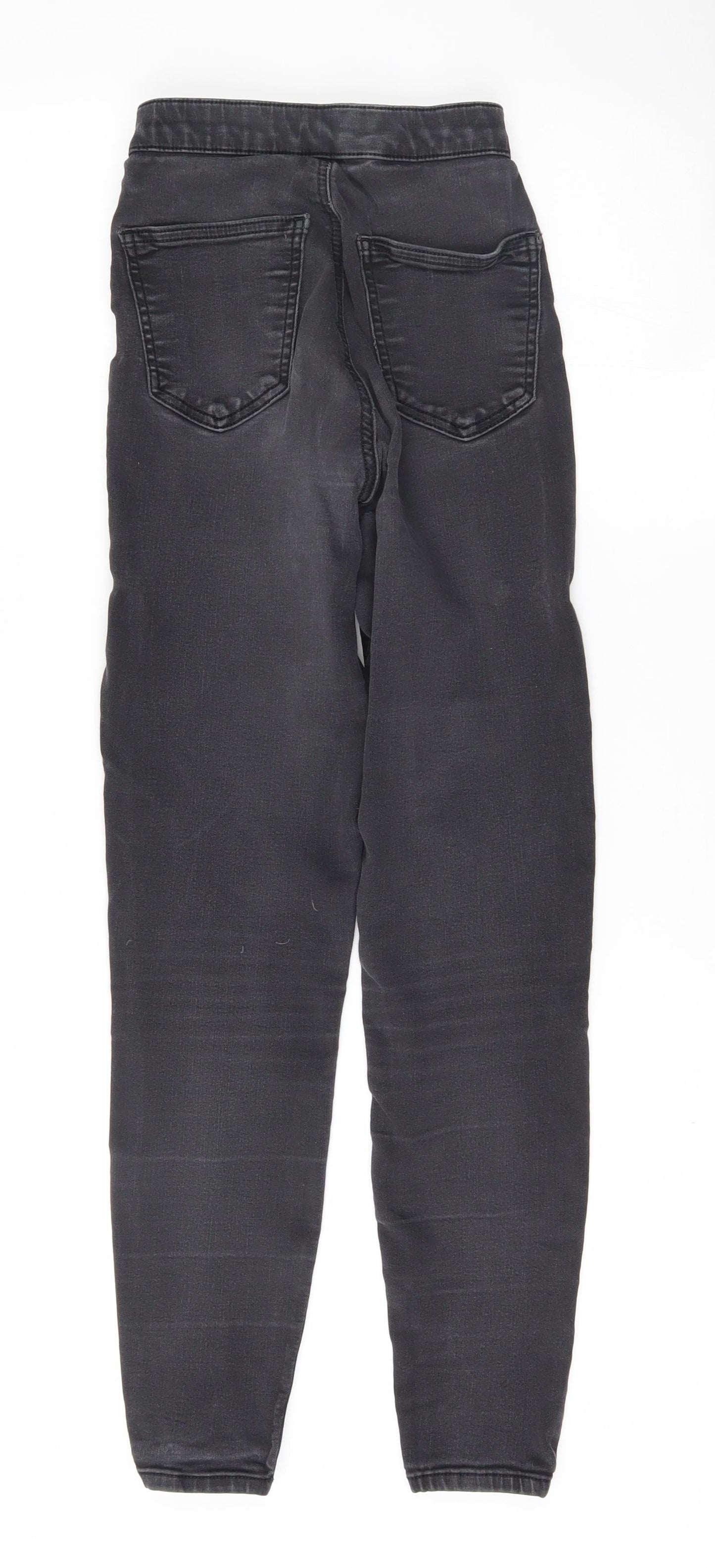 Topshop Womens Black   Skinny Jeans Size 25 L30 in