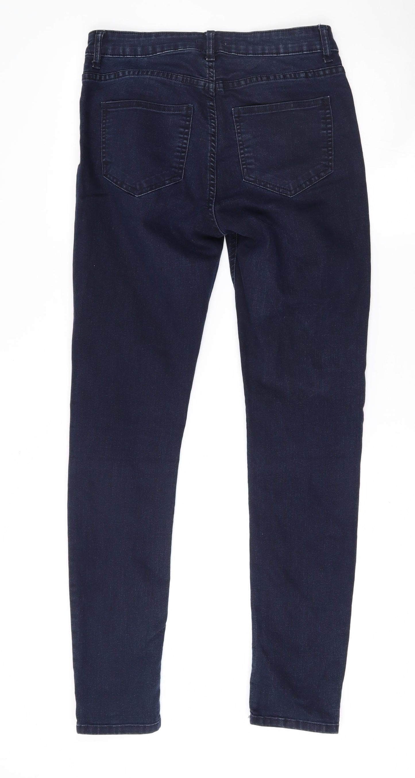 Womens UK Size 38 H&M Regular Fit Skinny Blue Jeans