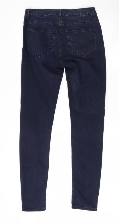 Womens UK Size 38 H&M Regular Fit Skinny Blue Jeans