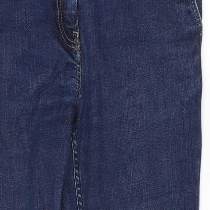 NEXT Womens Black   Straight Jeans Size 10 L26.5 in