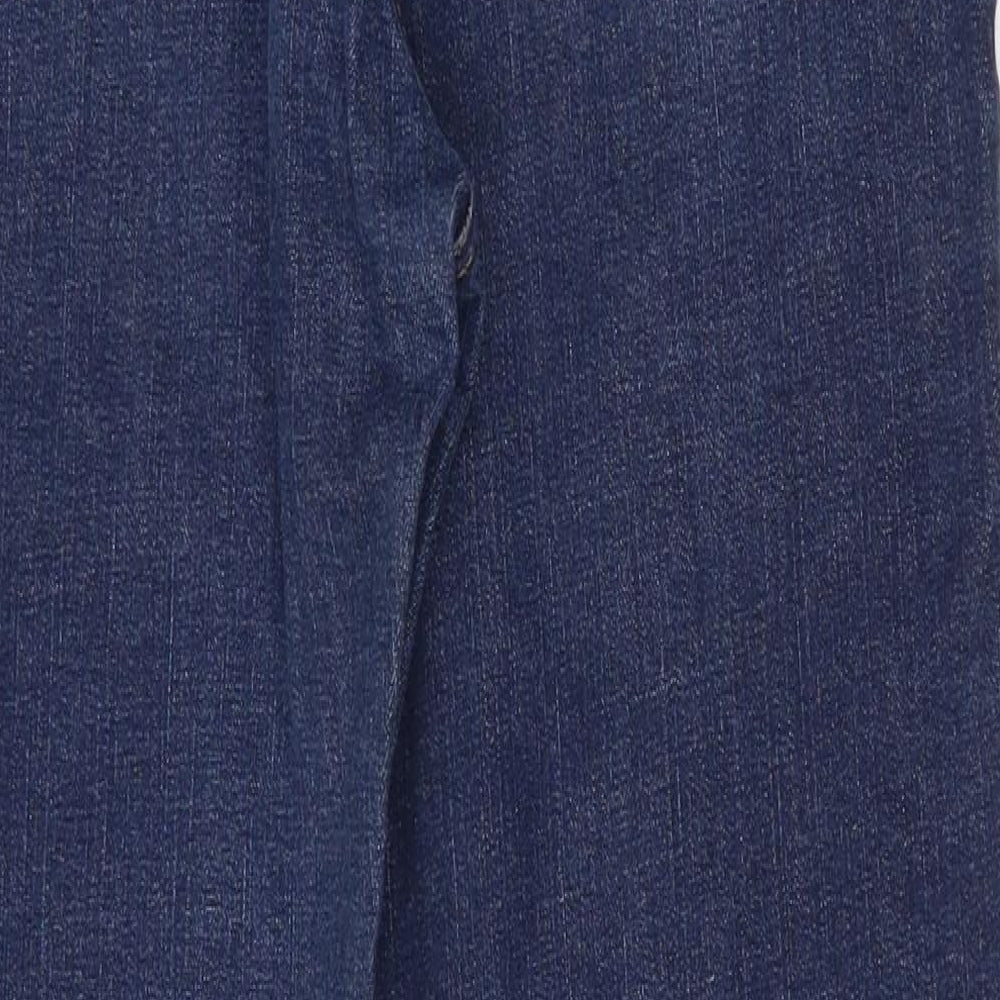 NEXT Womens Black   Straight Jeans Size 10 L26.5 in