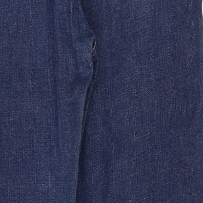 NEXT Womens Black   Straight Jeans Size 10 L26.5 in